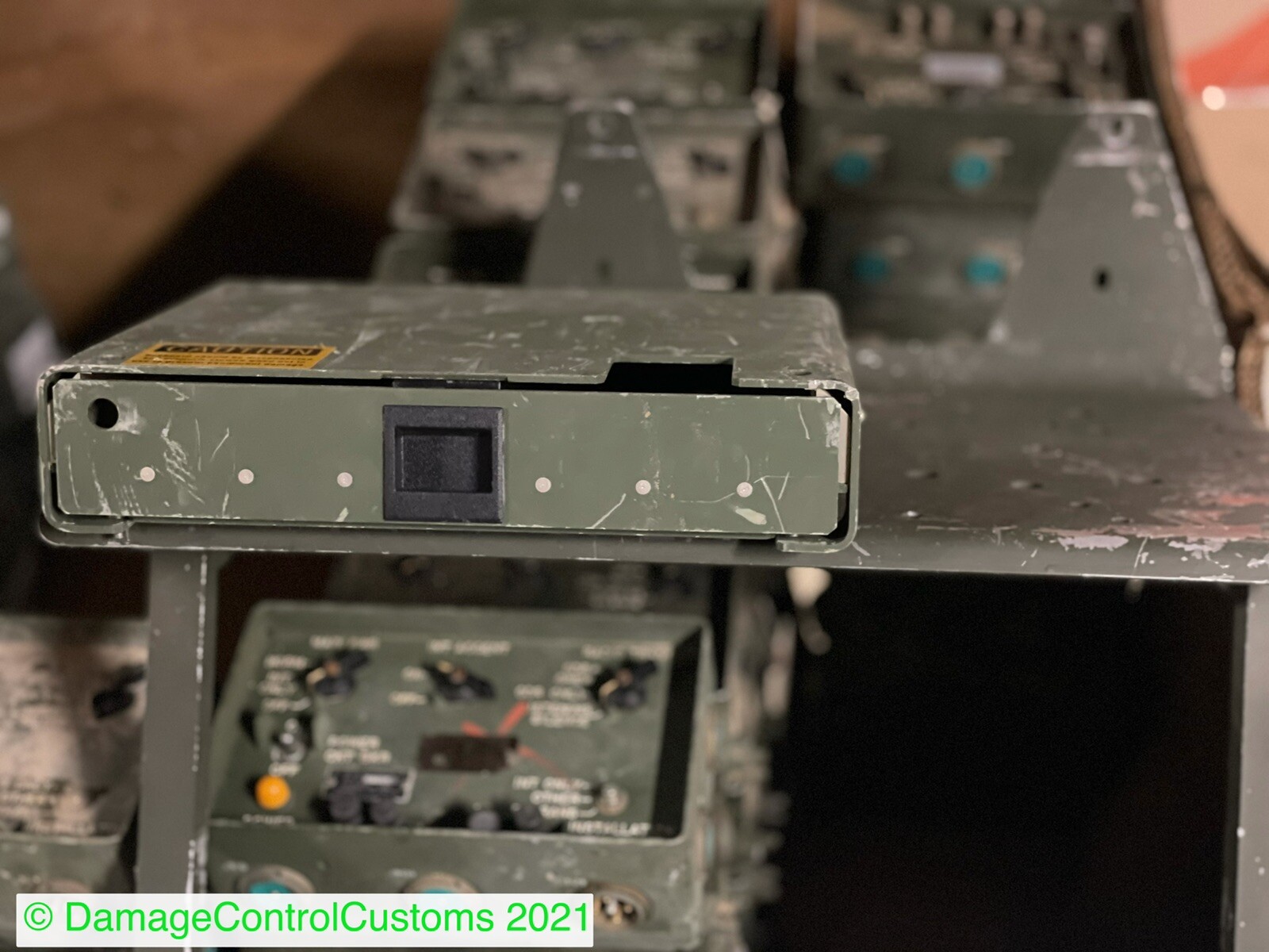 Blue Force Document Storage For Radio Deck, HUMVEE HMMWV M998 M1123 M1097 LMTV