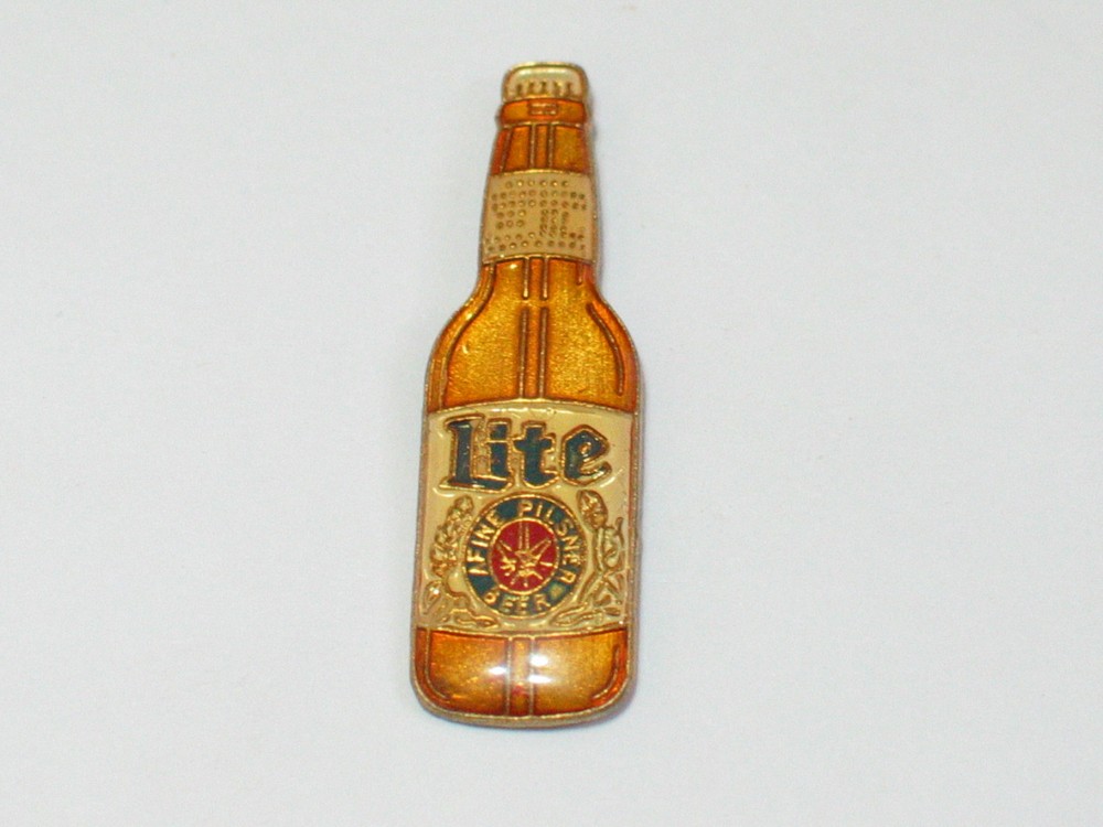 Miller Lite Beer Bottle Beer Pin