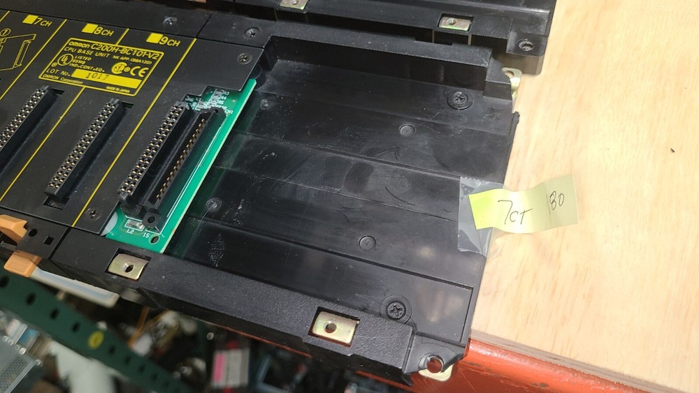 Omron 9 Slot CPU Base Unit C200H-BC101-V2 NEW