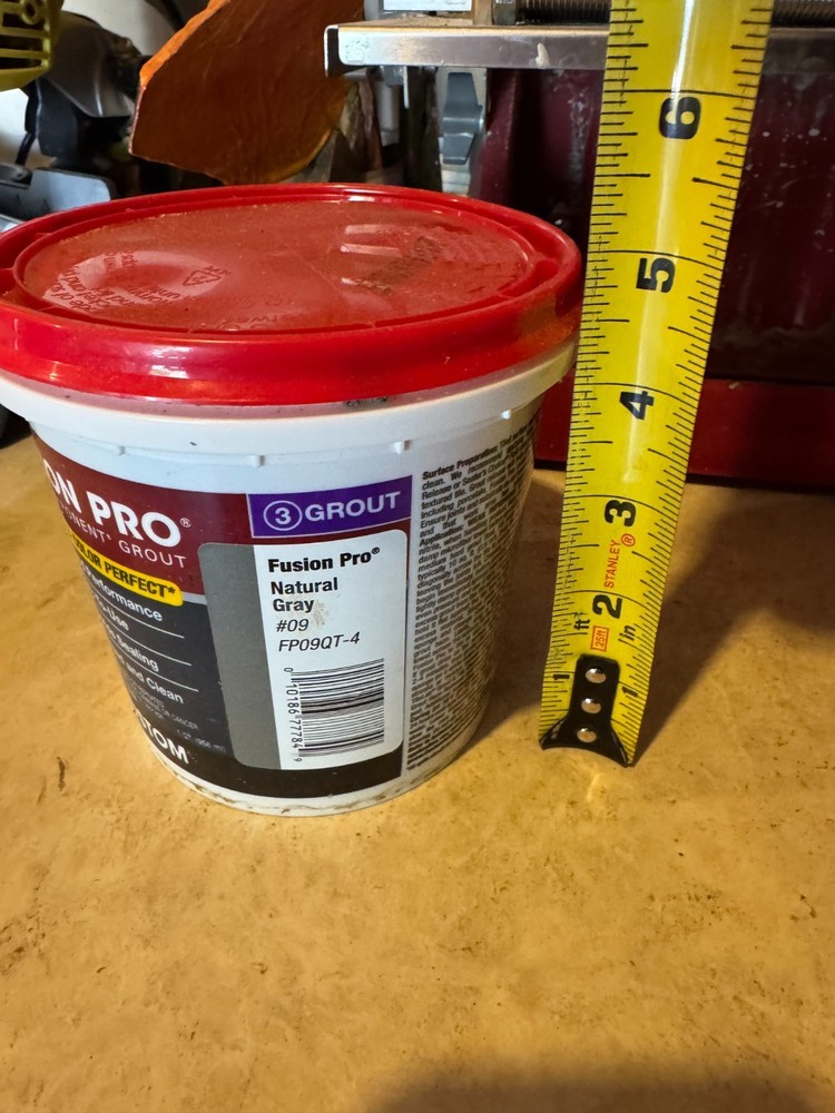 Fusion Pro #09 Natural Gray 1 qt. Single Component Grout