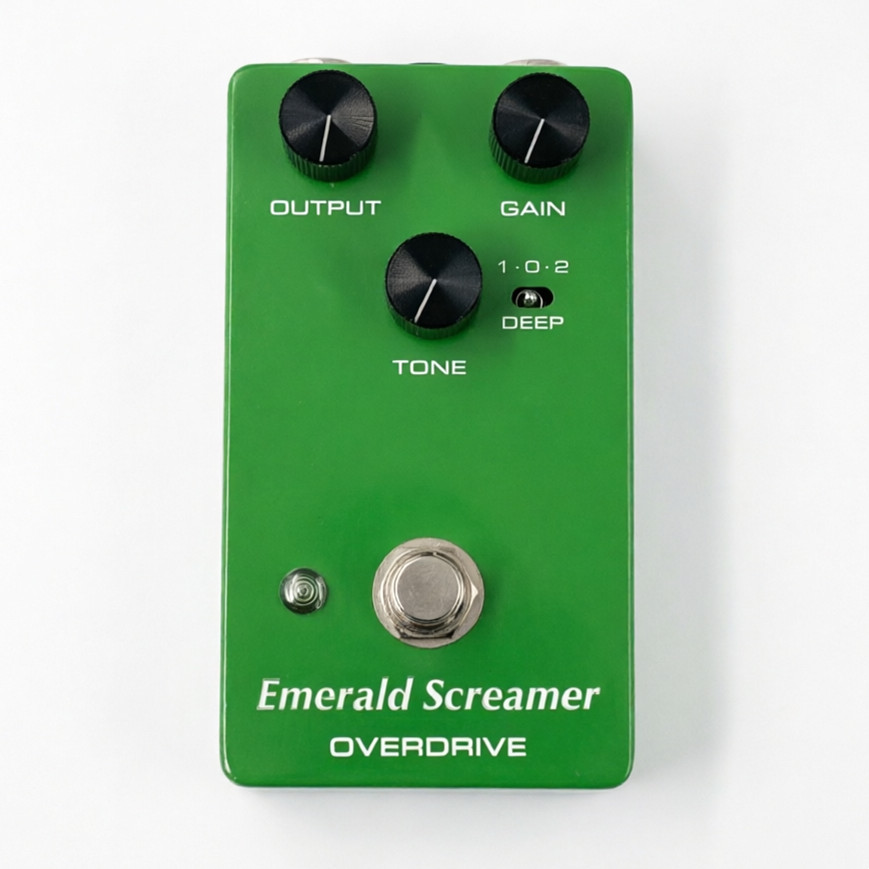 Modtone Emerald Screamer Overdrive Pedal