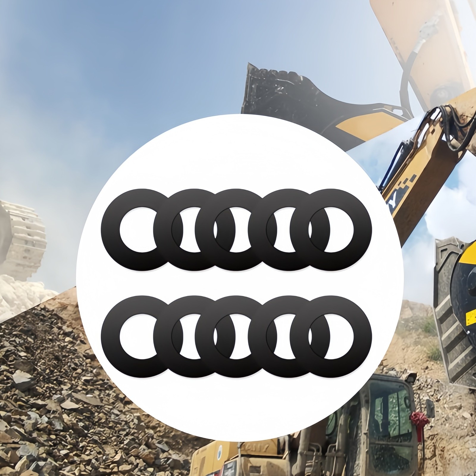 10x 45MM Excavator Bucket Pin Shims Kit For Cat Kubota Deere Komatsu 1.5mm Thick