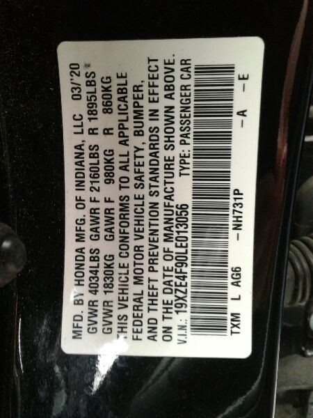 Camera/Projector Front Camera Lane Keep Assist Fits 19-22 INSIGHT 124276