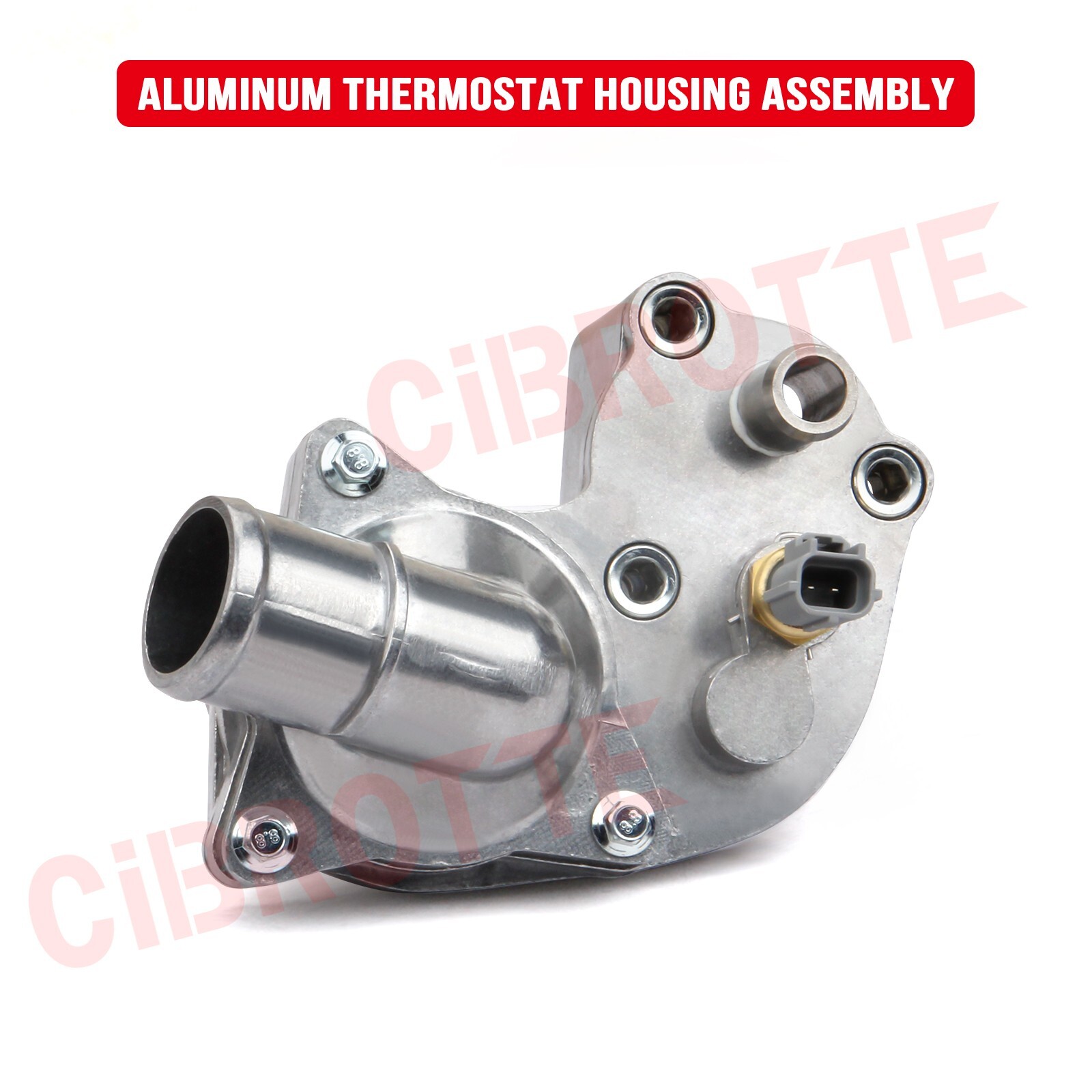 Upgrade Aluminum Thermostat Housing for 2002-2010 Ford Explorer Mountaineer 4.0L