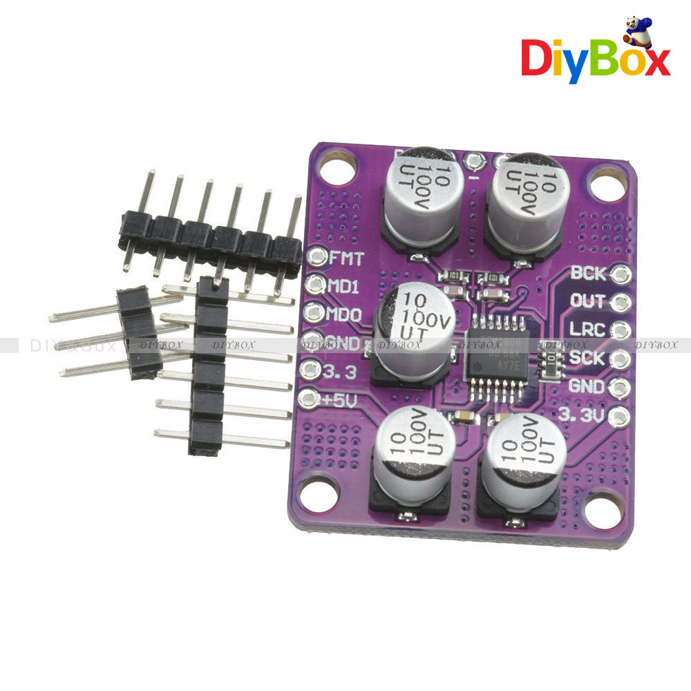 PCM1808 Audio Stereo ADC Single-Ended Analog-Input Decoder 24bit Amplifier Board