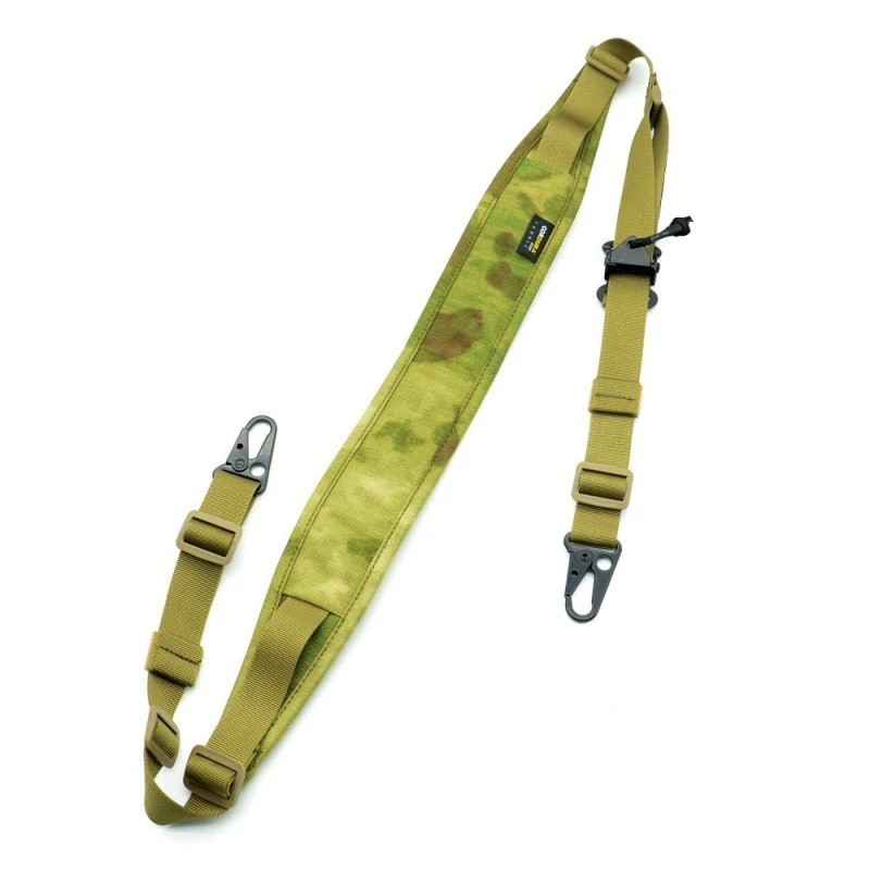 Tactical Adjustable 2 Point Sling Quick Release Function Rope Strap Russian camo