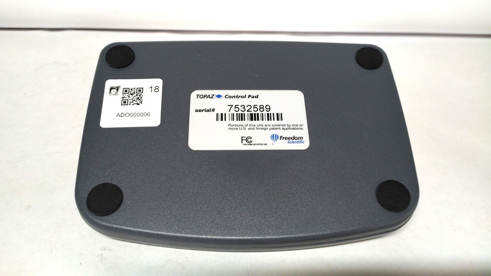 Freedom Scientific Topaz Control Panel Pad