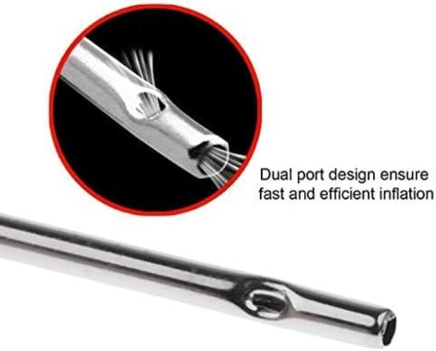 homepa 50pcs Air Pump Needle Air Inflation Needle for Basketball Soccer Ball