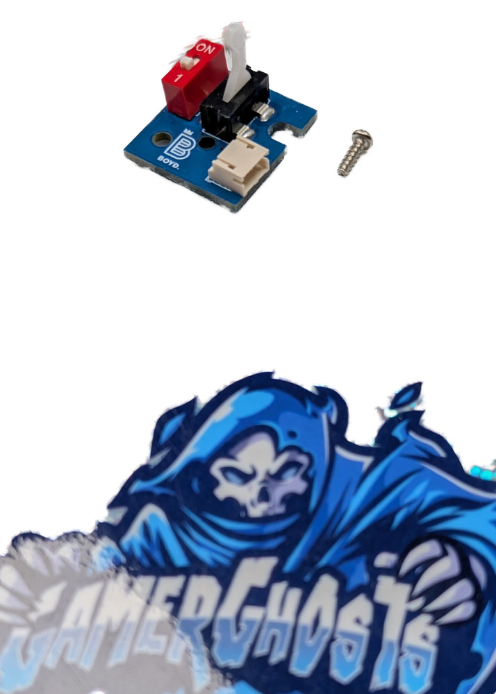 Nintendo GameCube Replacement Lid Switch with Bypass - by Garrett Boyd