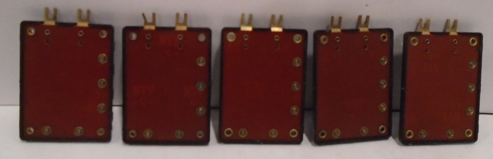 5 ATLAS SWITCH CONTROLLERS FOR HO & N SCALE OLDER LARGER SIZE