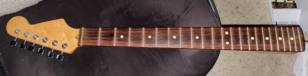 Used Warmoth Stratocaster Guitar Neck