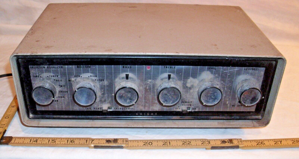 KNIGHT SIX DIAL MONO AMPLIFIER 1960s