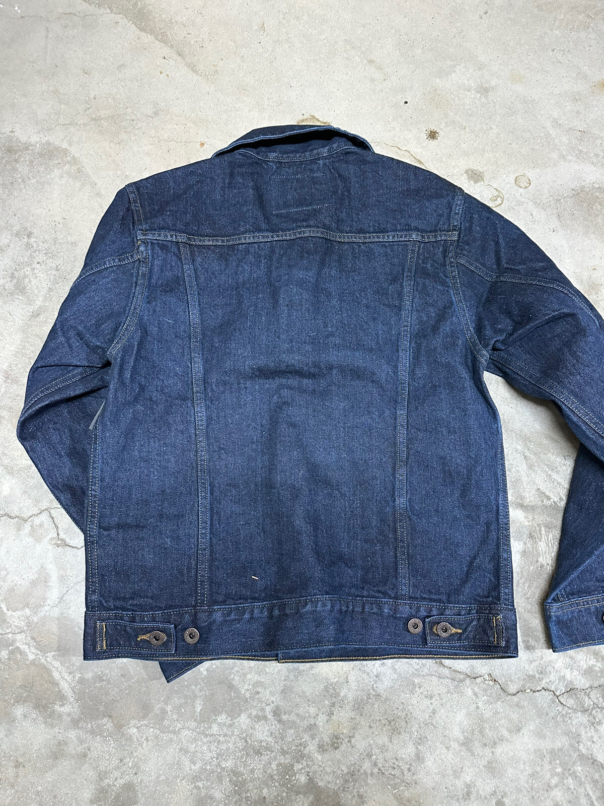 NWT Filson Unlined Denim Short Cruiser Rinsed Indigo Blue Mens Button USA XS