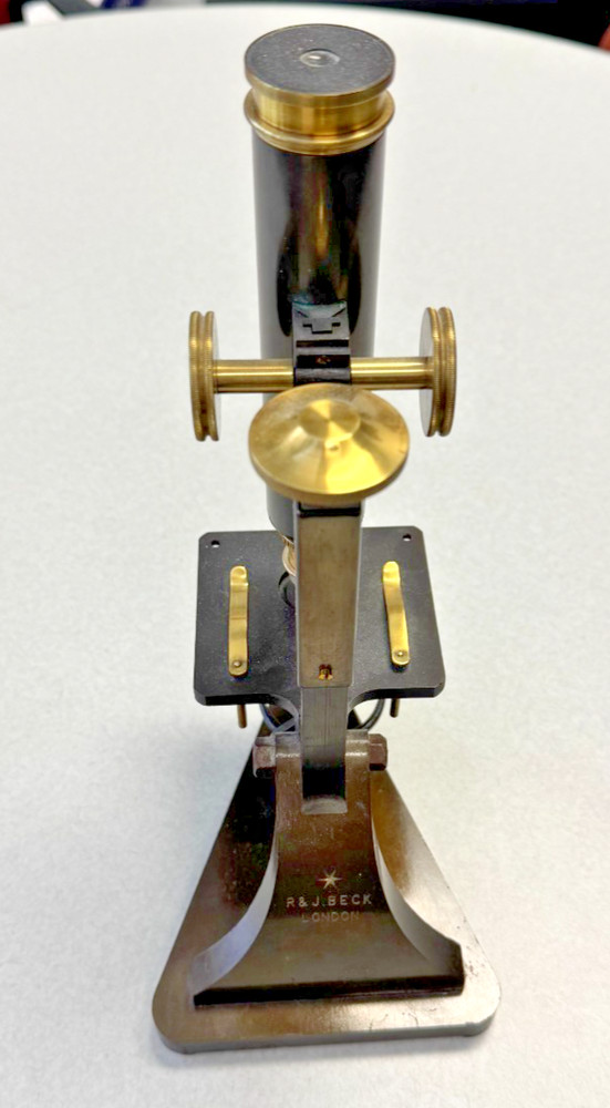 Antique R & J Beck "Star" Microscope, Circa 1900
