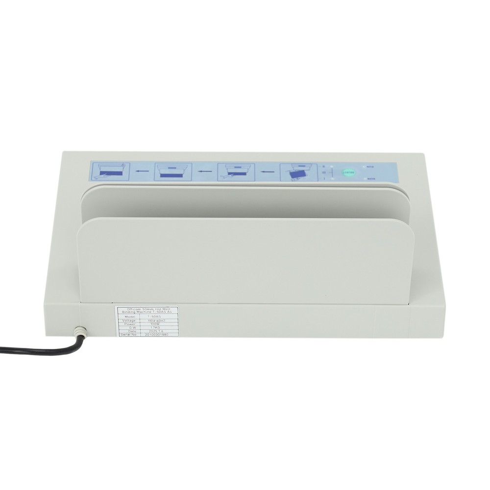 Thermal Binding Machine, 110V Hot Glue Binding Machine A4 Document Heat Binder