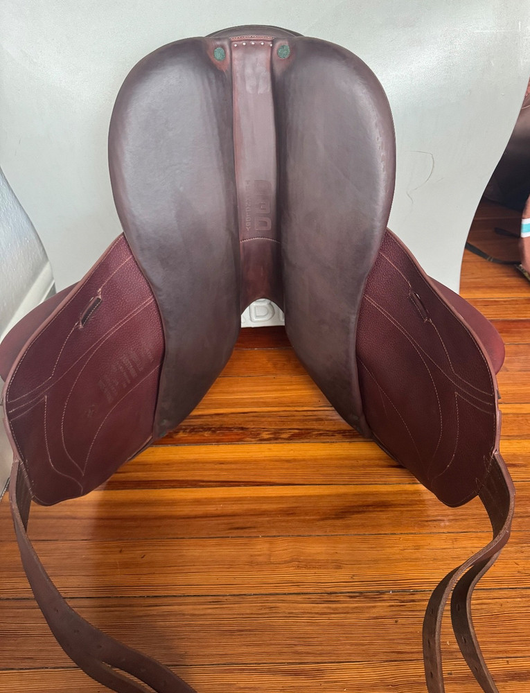 18" Devoucoux Chiberta Lab Monoflap Saddle - 2024 - 3AR - Full Buffalo - MINT!
