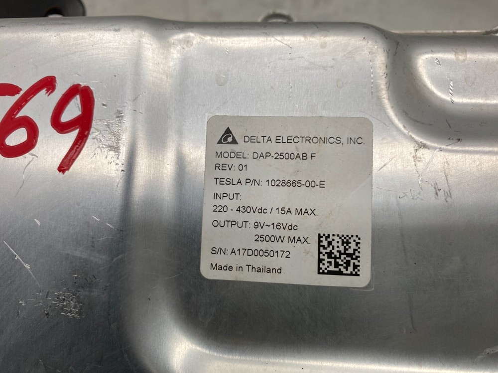 ⭕12-15 Model S High Voltage Gen 2 DC-DC Power Converter Module Unit 1028665-00-E