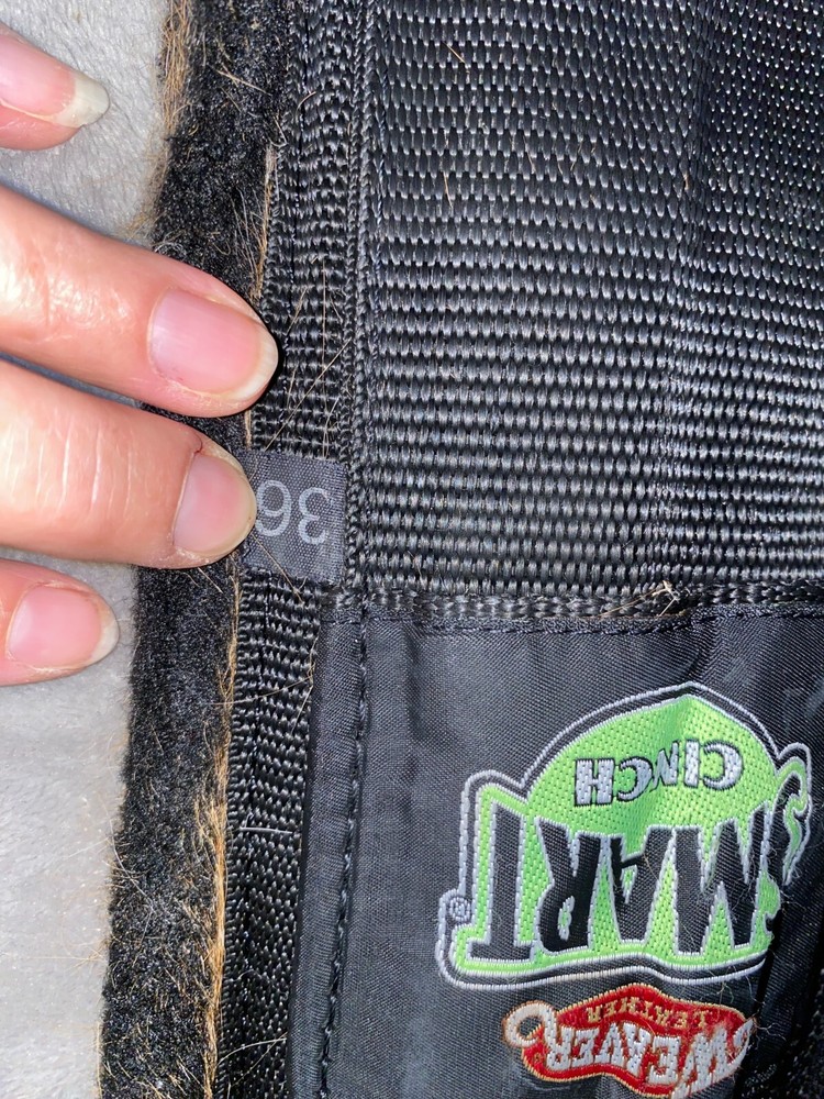 36'' BLACK FELT WEAVER SMART CINCH