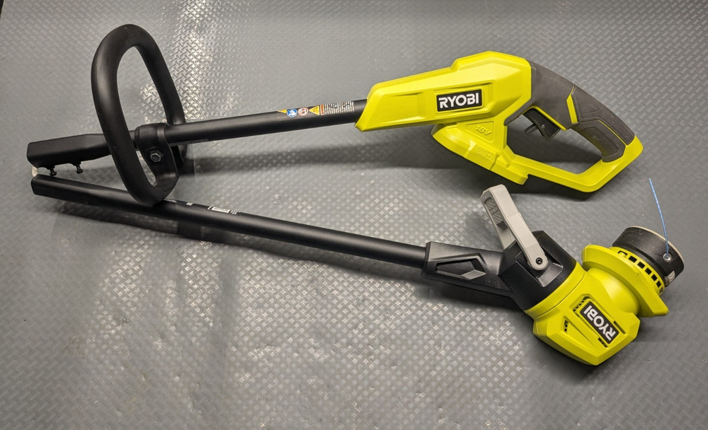 Ryobi 18V 13" Battery String Trimmer/Edger (MISSING GUARD) P20018 - 2024
