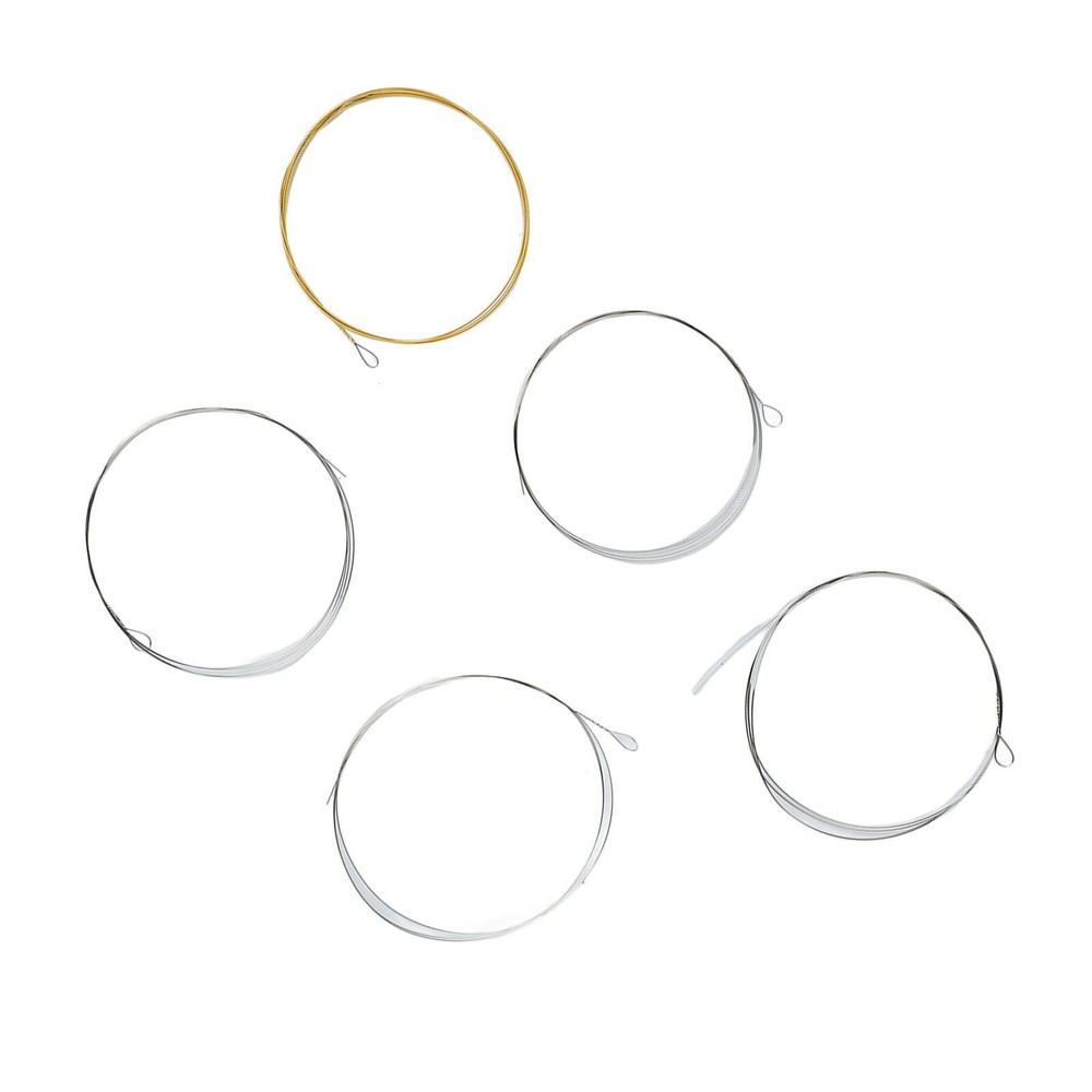 5 String Banjo String Stainless Steel Full Resonance Thick High Notes Strings