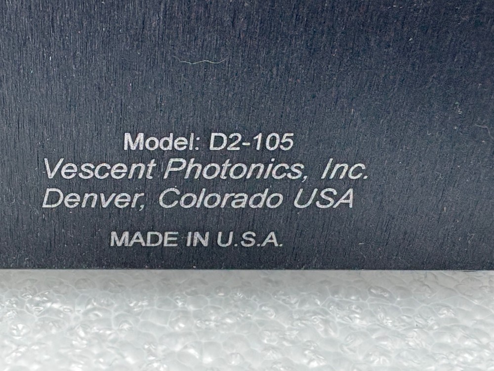 Pre Owned | VESCENT PHOTONICS D2-105 Professional Laser Controller With Key