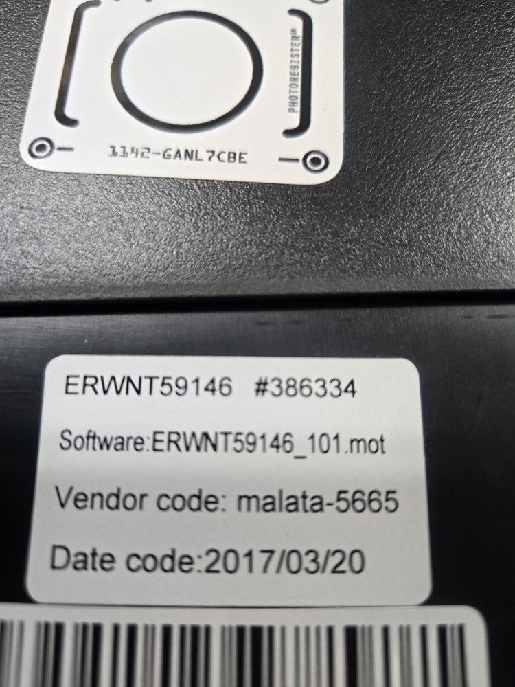 2017 NordicTrack RW200 Rowing Machine Computer Console Display Rower ERWNT59146