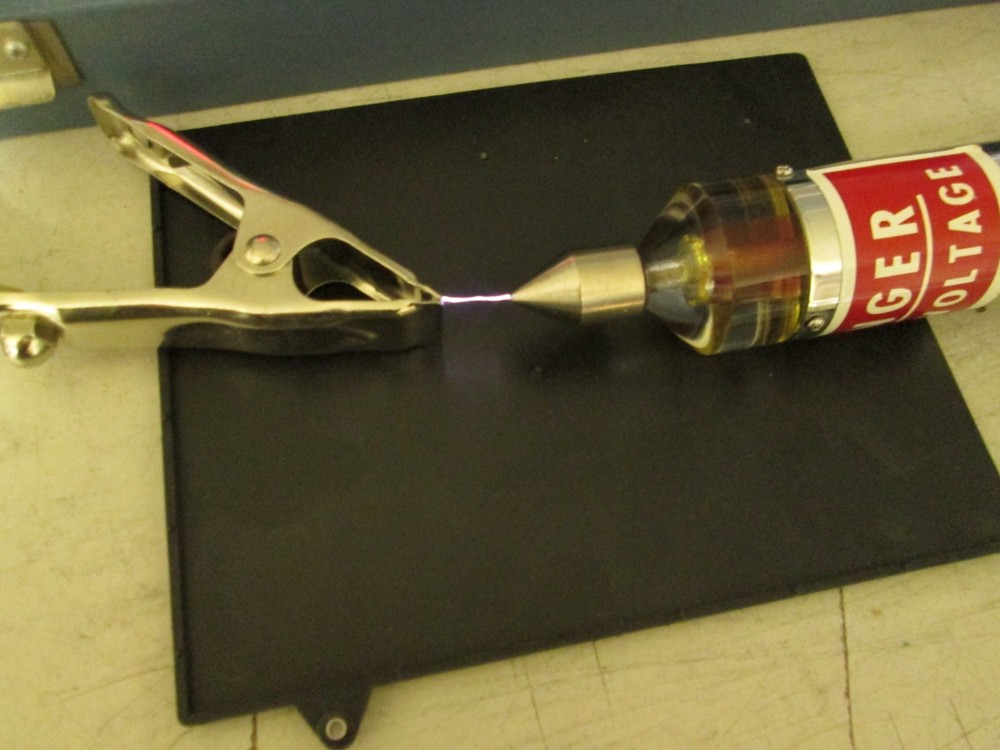 ESD Generator 25kV Human discharge model probe WORKING! Variable pulse rates