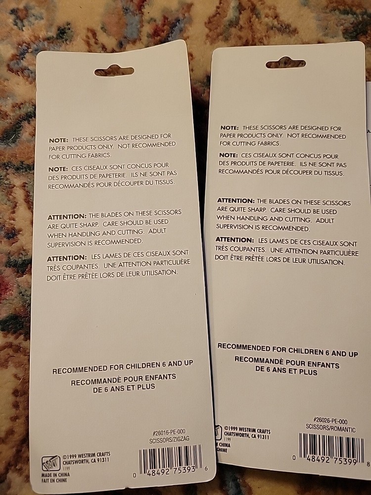 3 New Decorative Edging Scissors For Scrapbooking