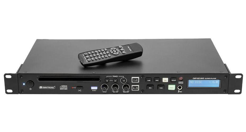 CD/MP3 Player With USB, 1U - CMP-102MK2