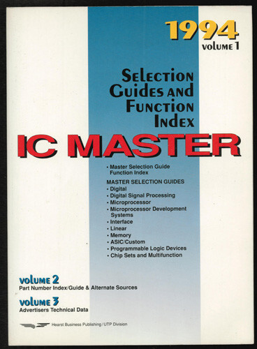 1994 IC MASTER 3 Volume Set :: FREE Shipping