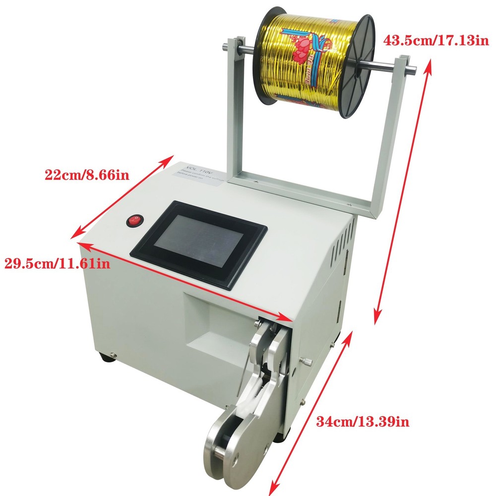 110V Gold Wire Twist Tie Machine Candy Bread Bag Automatic Stitching Machine