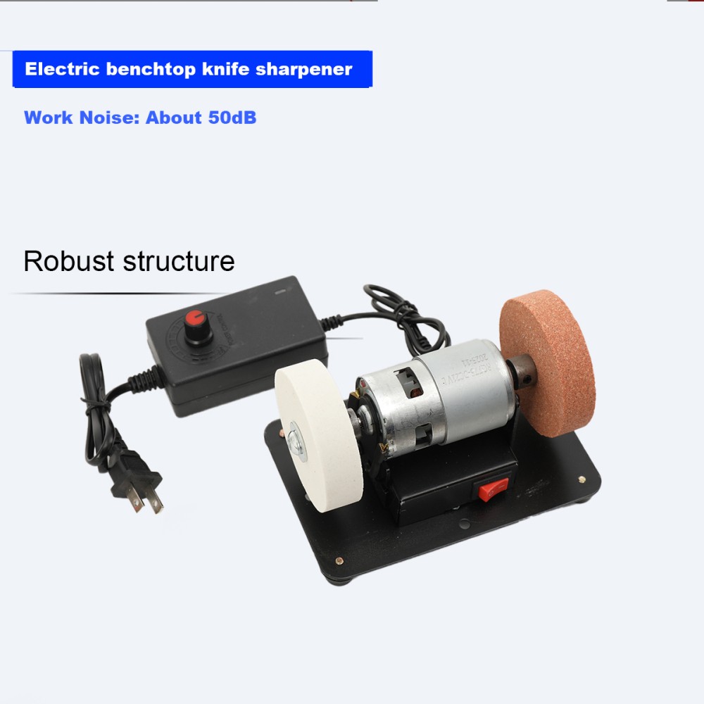 Benchtop Grind Sander 96W Electric Adjustable Variable Speed Grinding Machine