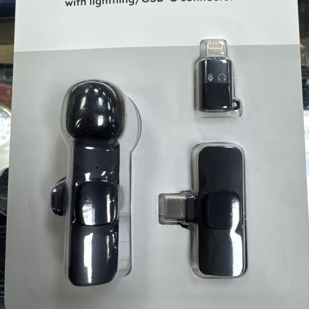 Up-Tech Clip On Microphone Wireless Recording No-App/No-Pair