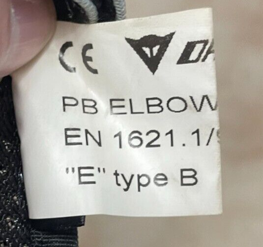 Dainese EN 1621 1/97 Knee Guards