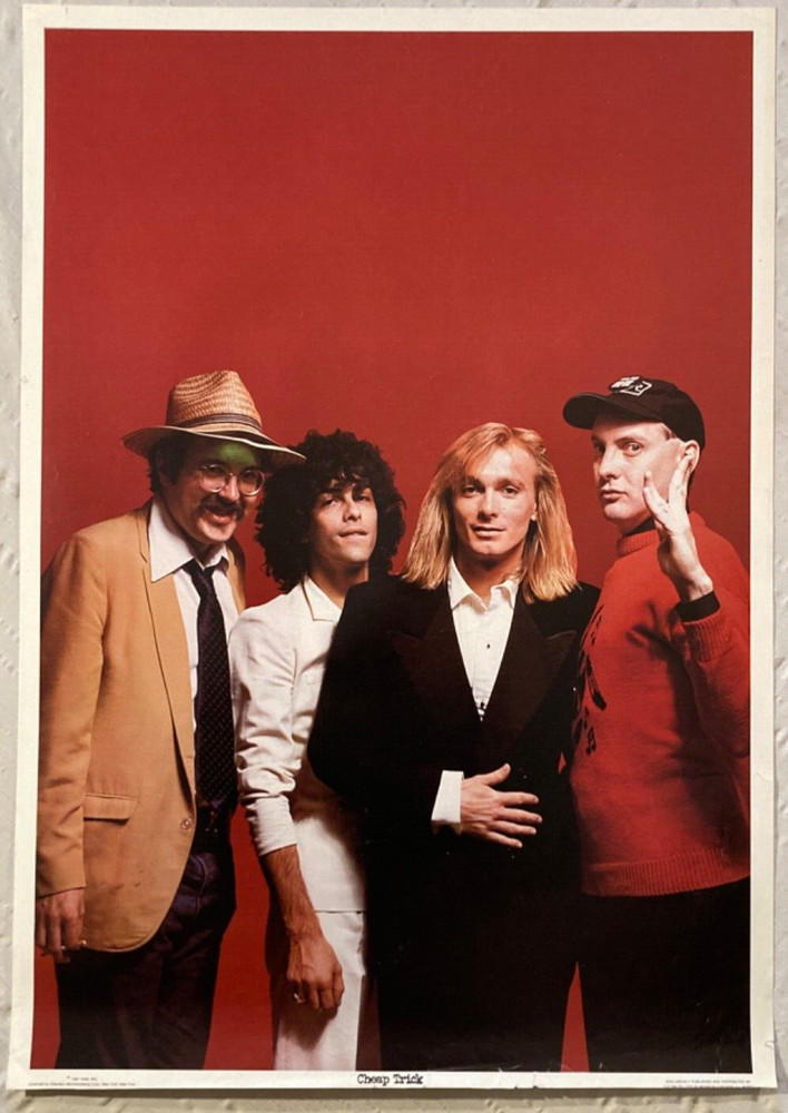 Cheap Trick 1981 Poster C/C Chicago D