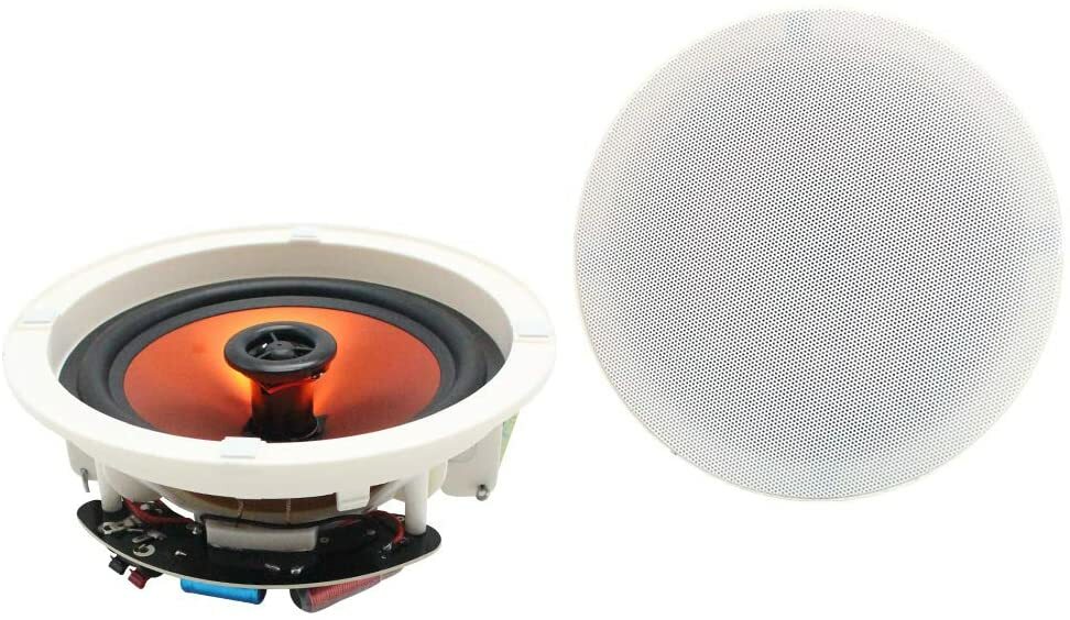 Herdio 6.5" Bluetooth Ceiling Speakers 2-Way Flush Mount Wall Speakers for Home