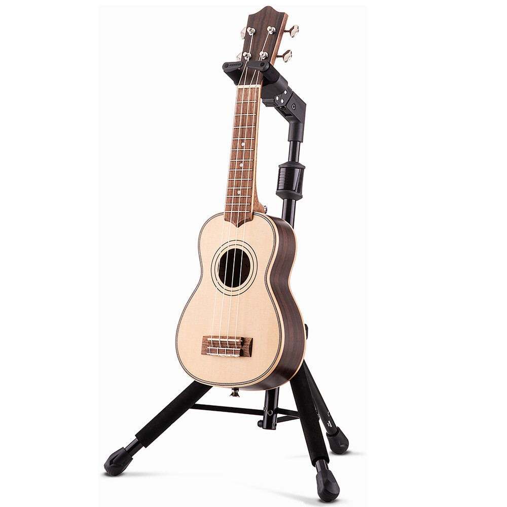 Hercules Strands UKS100B Durable Auto Grip Ukulele Stand