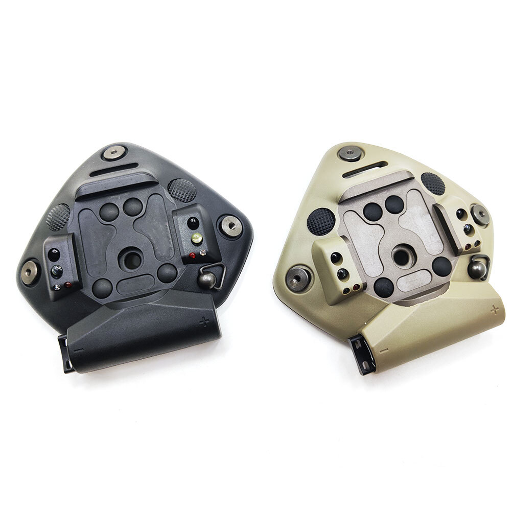 NEW Universal NVG Shroud Integrated Light Array Mount US Military Helmets SOTAC