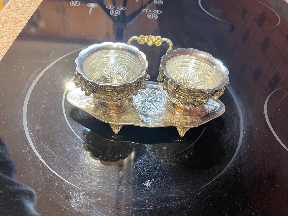 silver decorative holders