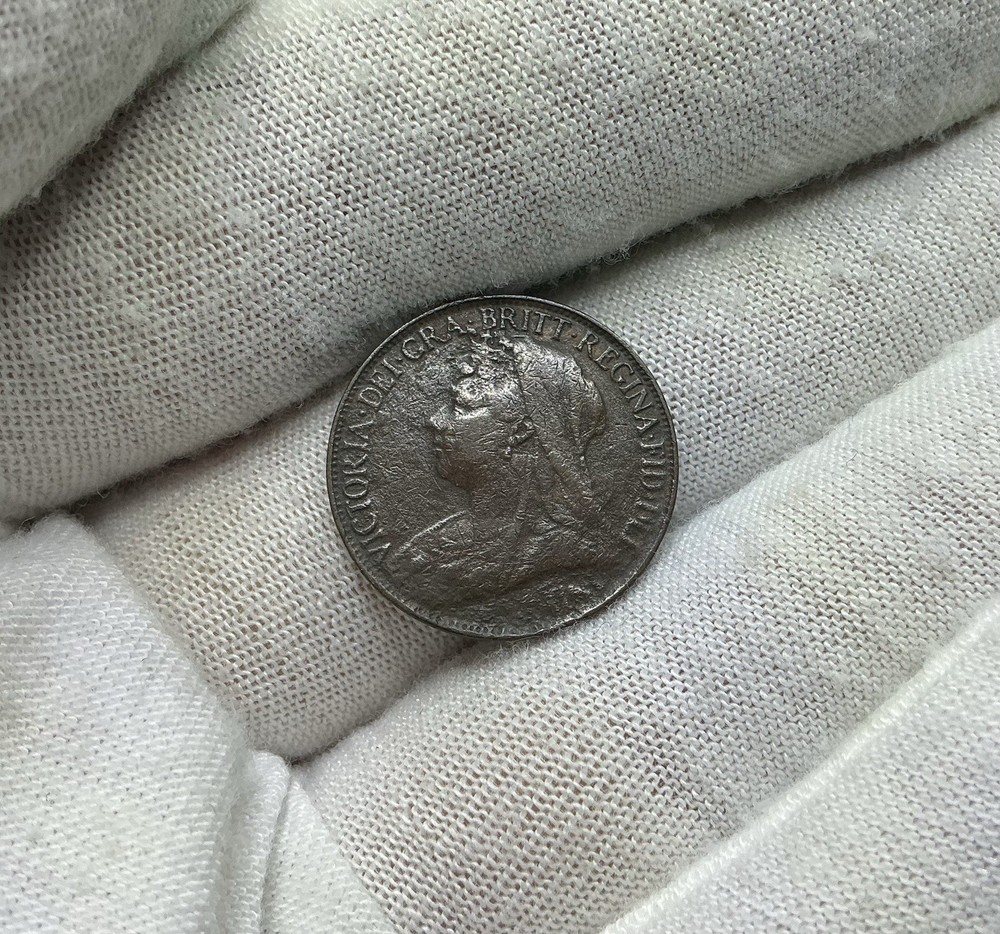 1899 Great Britain 1 Farthing - N417