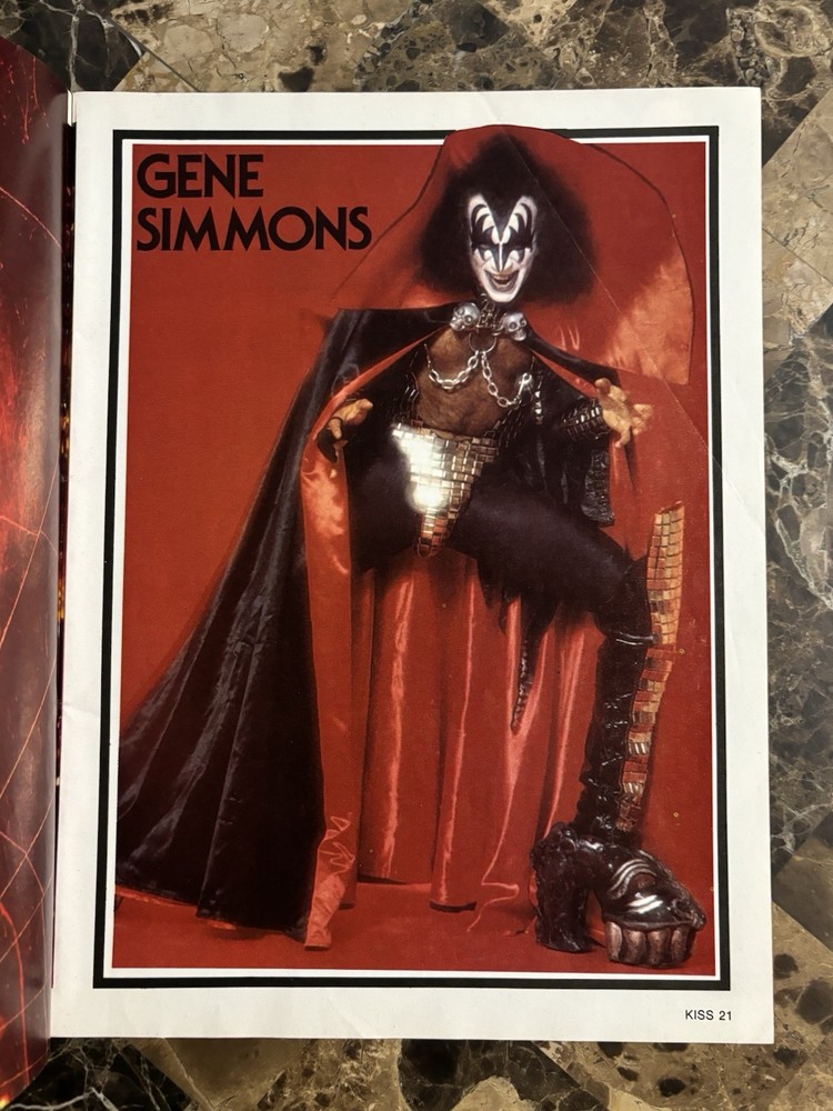 1979 PLATINUM; THE BEST OF KISS NO. 2, OFFICIAL KISS MAGAZINE, NO POSTER DAMAGED