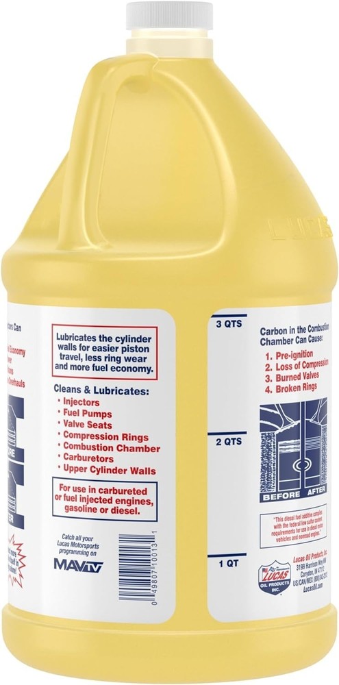 1 Gallon Fuel Additive - Cleans, Lubricates, and Boosts Engine Performance