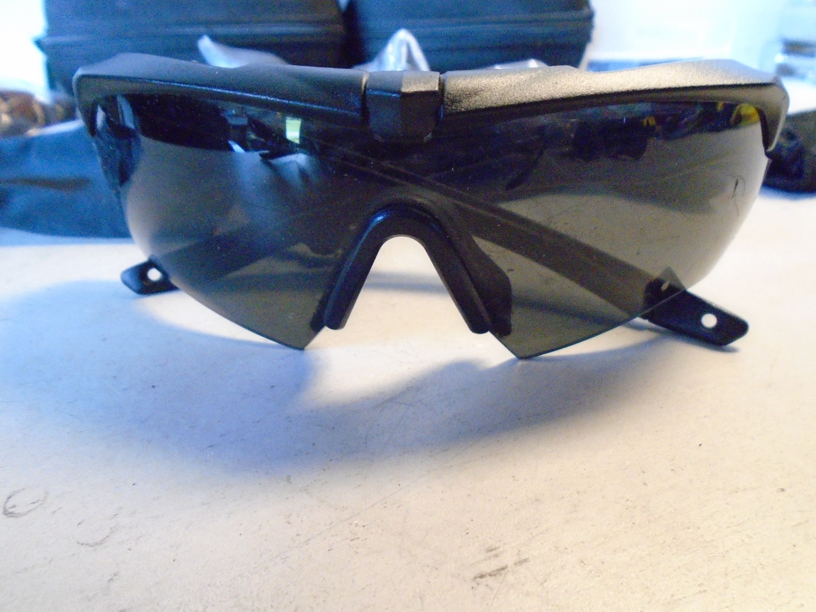 USGI ESS Lot Of 6 Apel Ballistic Glasses w/ Extra Lenses & 4 Cases