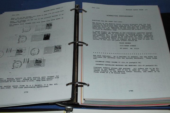 Machine Cancel Society Forum Journal HUGE offer various BlueLakeStamps Useful!