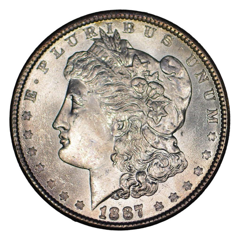1887 Morgan Silver Dollar ~ Uncirculated
