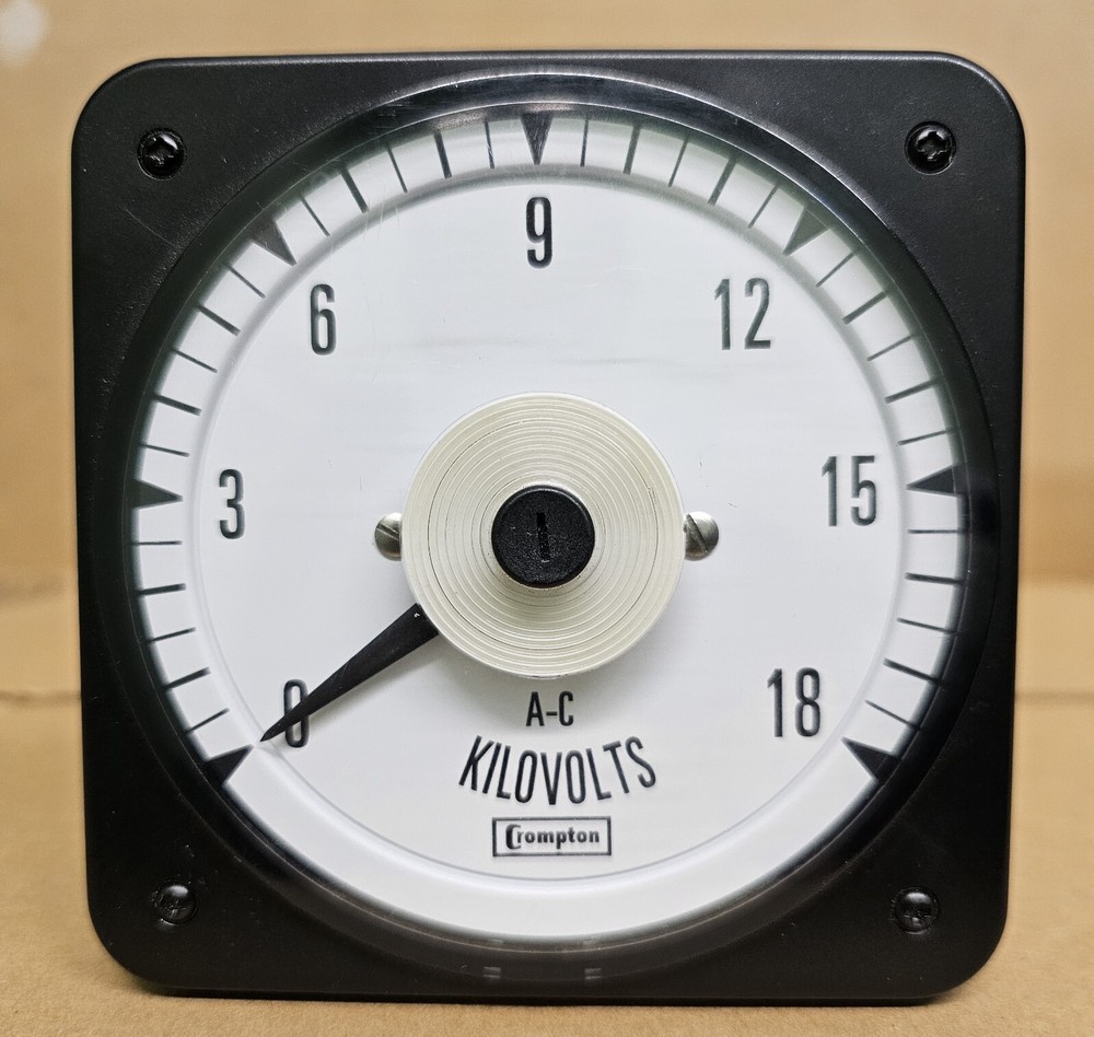 Crompton 007-05GA-PZWD-C7 Voltmeter 0-18kv