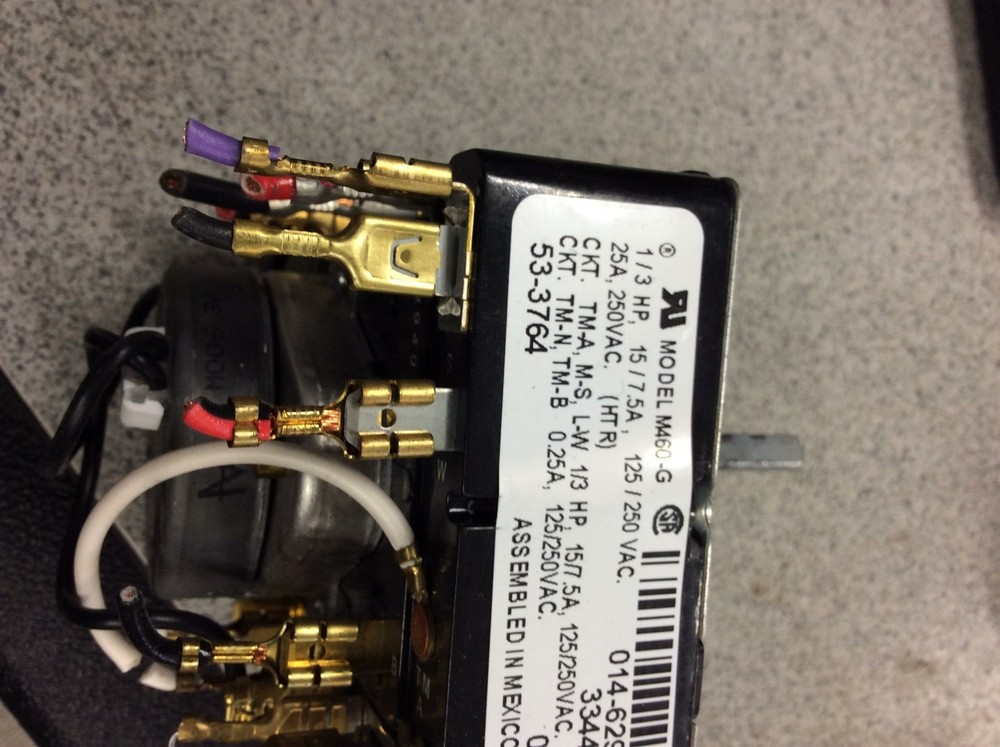 Whirlpool Dryer Timer part# 53-3764
