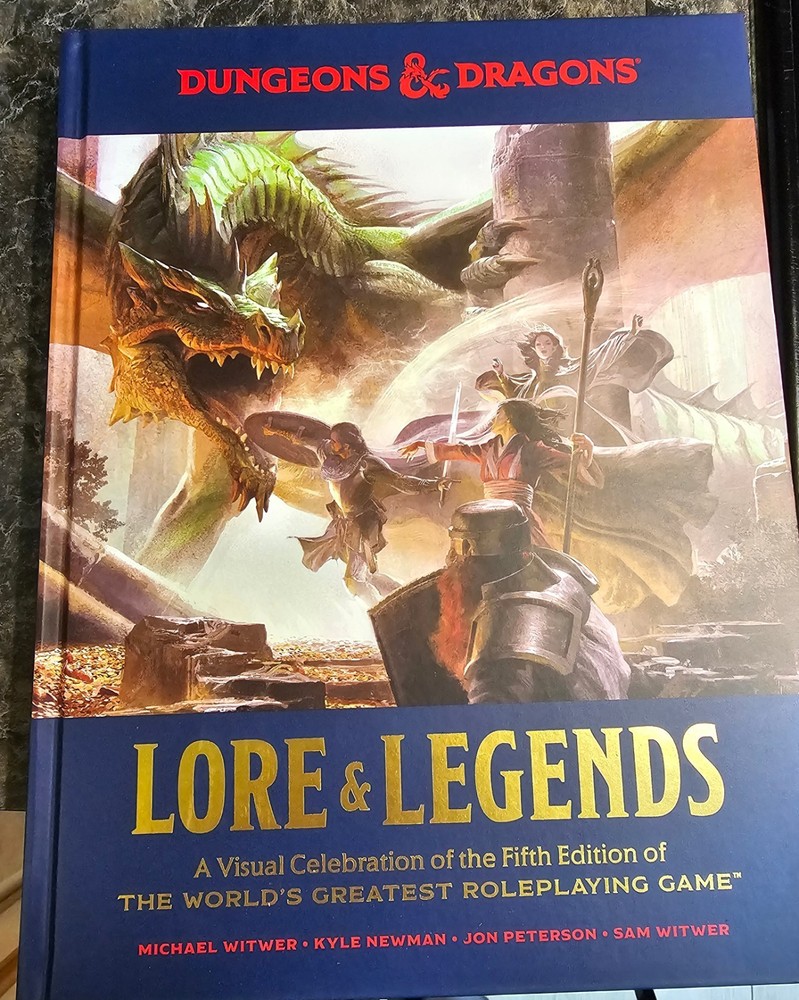 D&D Lore & Legends Book BRAND NEW