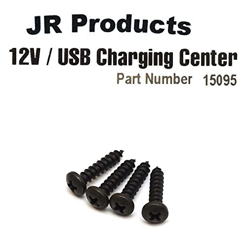 15095 12V/USB Charging Center - Black