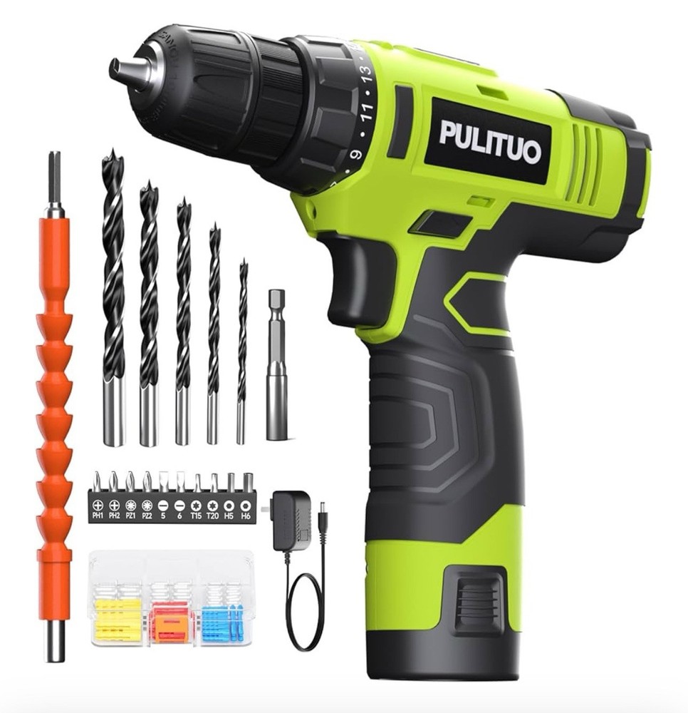 Pulituo 12v Cordless Drill Driver - 7212A